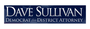A blue and white sign