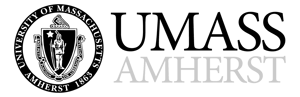 A black and white logo