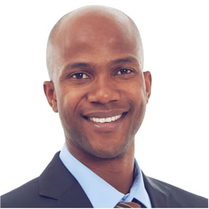 A man smiling at the camera