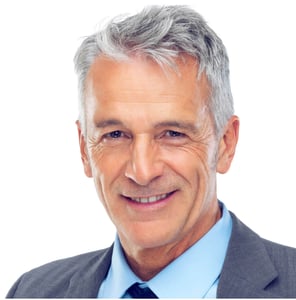 A man in a suit smiling